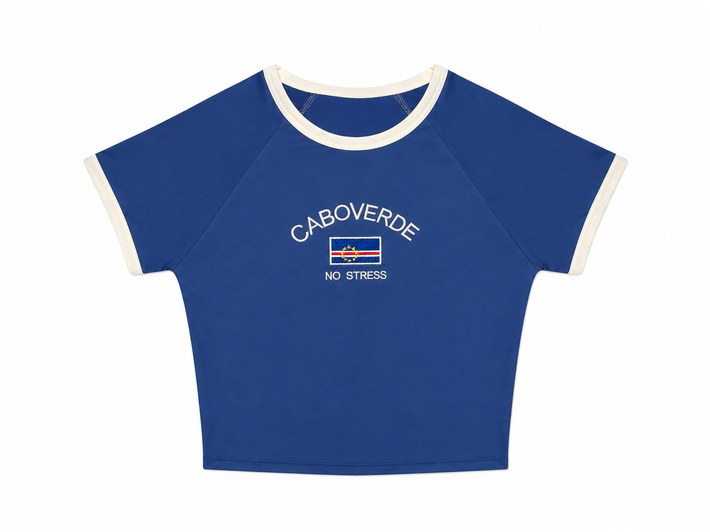 Cabo Verde “No Stress” Crop Top