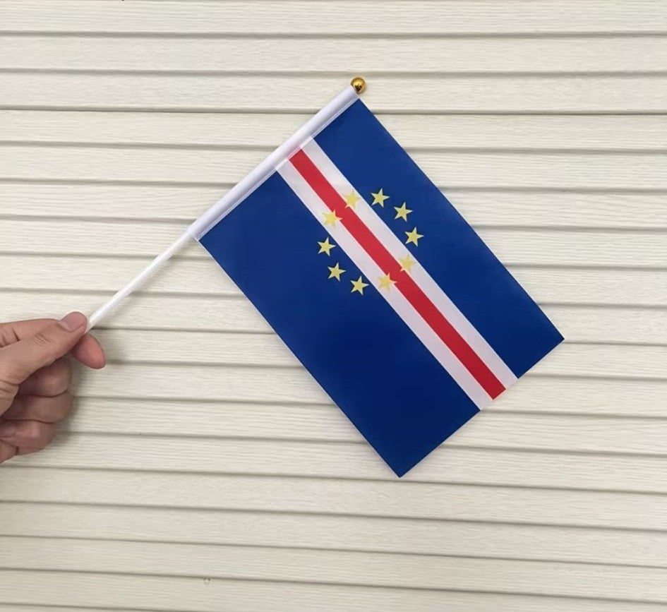 Handheld vlag Cabo Verde